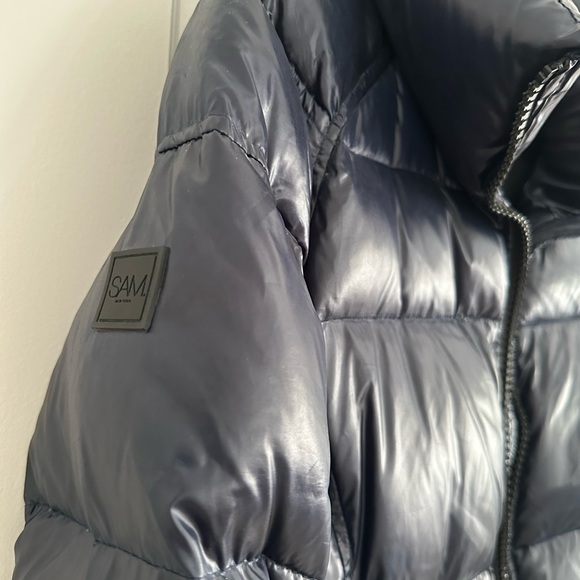 SAM Puffer Jacket-Navy - Picture 4 of 8